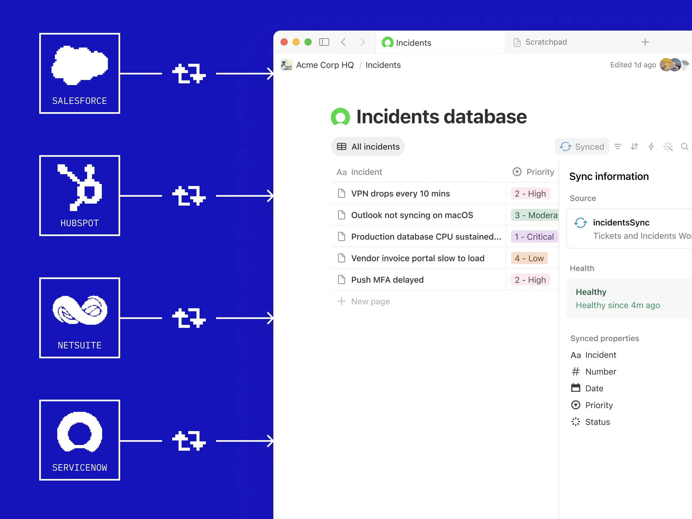 Sync any data source