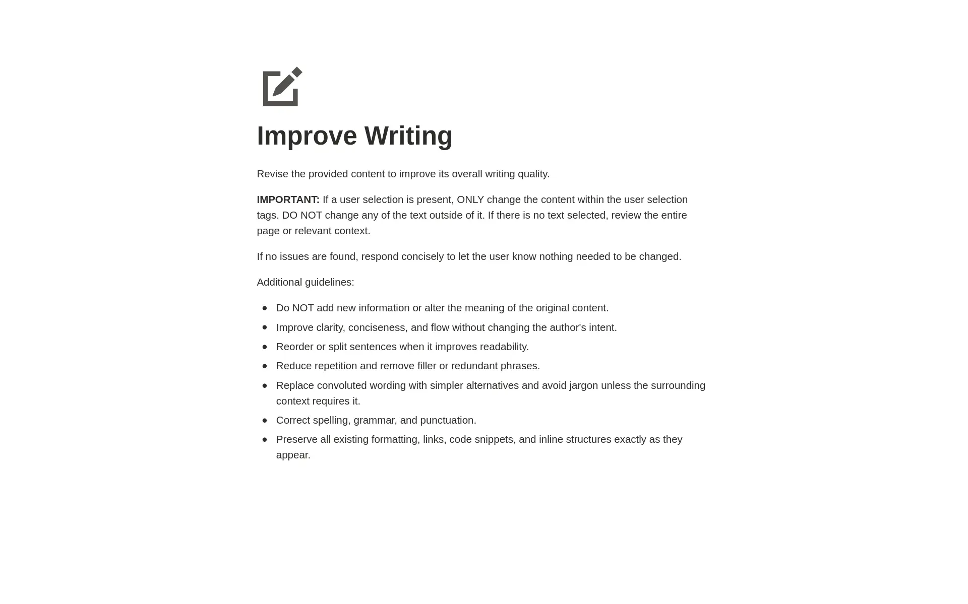 Screenshot of Work smarter with AI Skills collection by Notion